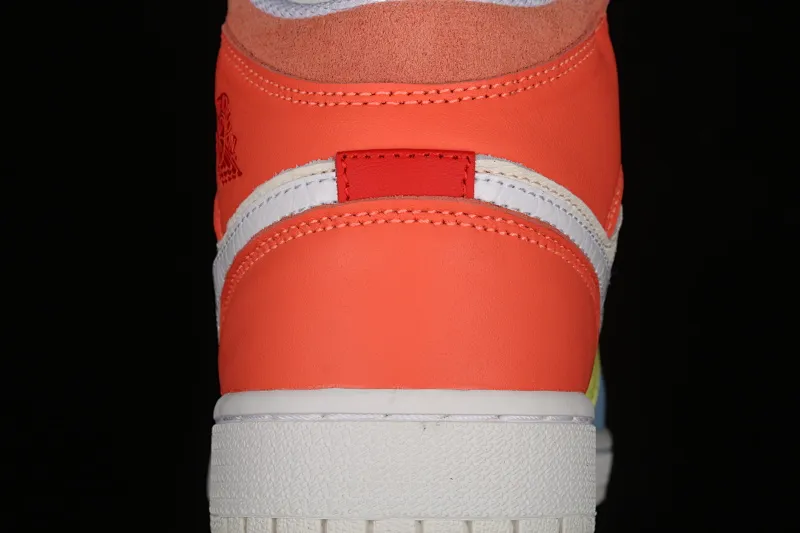 All categories Air Jordan Jordan series basketball shoes Air Jordan 1 Mid Air Jordan 1 Mid AJ1 Joe 1 color stitching mid-top basketball shoes DJ6908-100